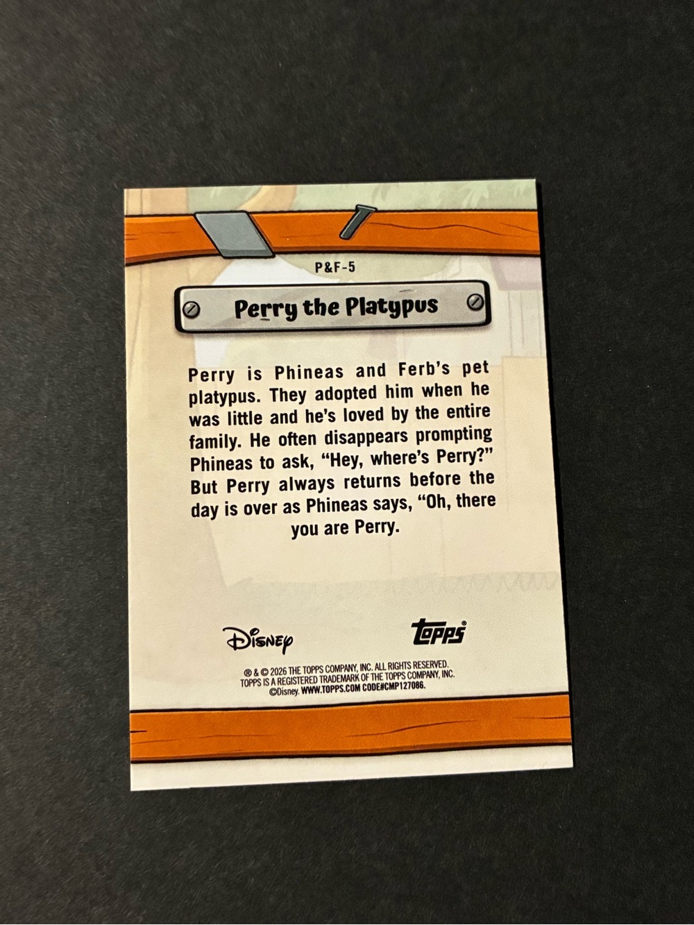 2026 Topps Disney Neon Phineas & Ferb Character Insert Lot of 8 Cards - Picture 3 of 16